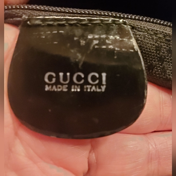 Gucci Vintage Black Nylon Bamboo Tote Bag - Picture 12 of 15